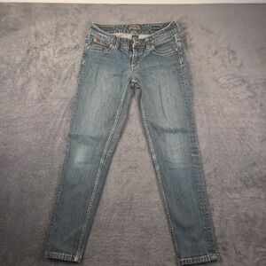 Seven7 Jeans Women's Sz 29 Blue Denim Ankle Skinny Cotton